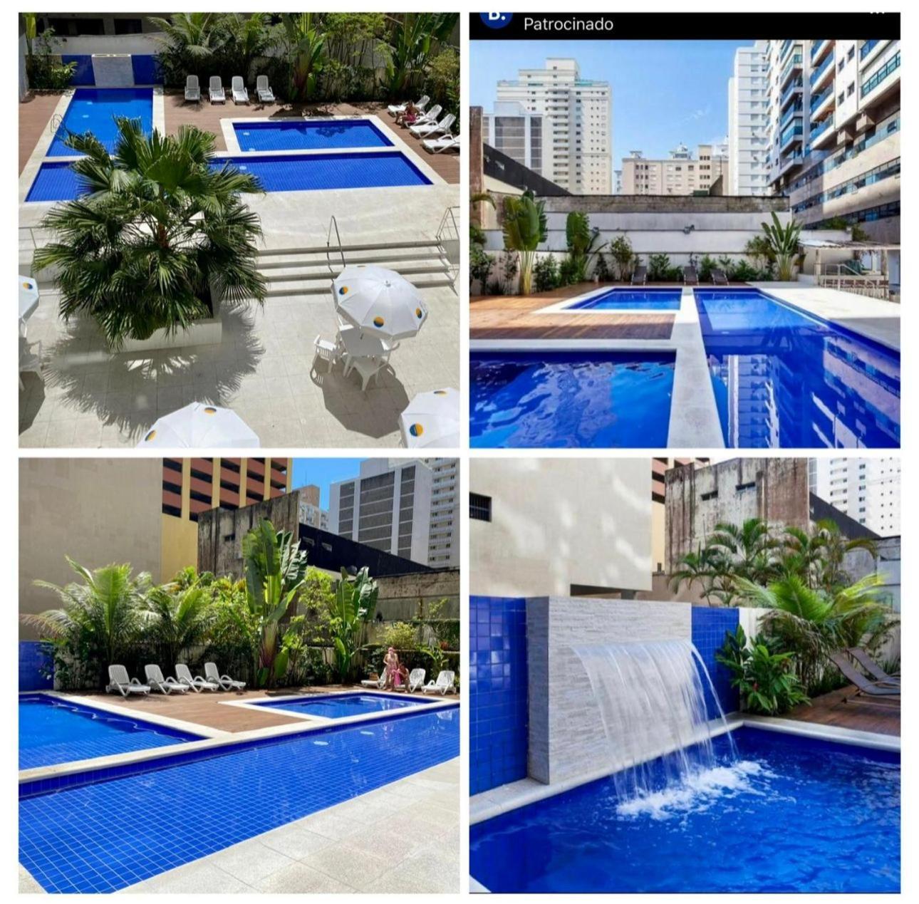 Capitania Varam Apartamento-Flat Com Piscina E Vista Mar Guaruja Pitangueiras Екстериор снимка